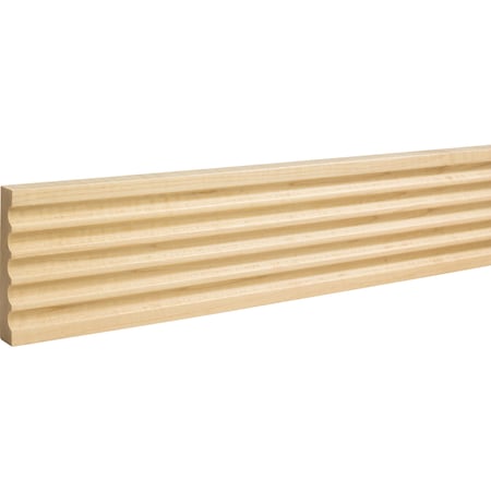 Hardware Resources Alder, 96" L, 3" H, Unfinished FLT2ALD